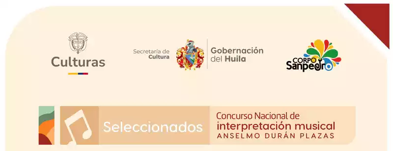 Seleccionados los participantes al Concurso Nacional de Interpretación Musical “Anselmo Duran Plazas “