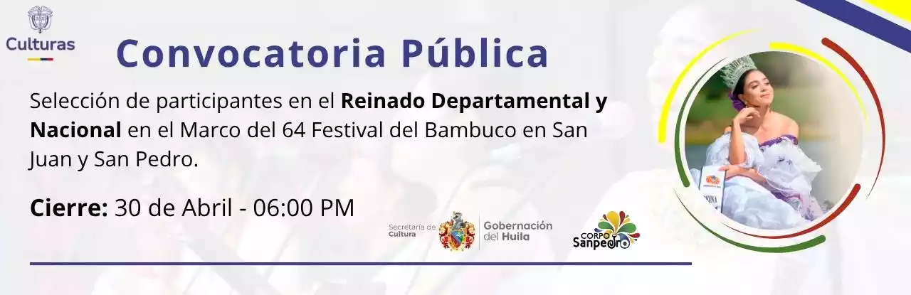 Convocatoria publica al reinado 2025