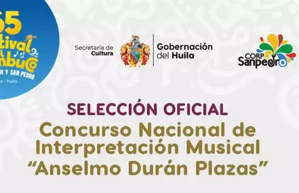 Elegida la Selección Oficial para el Concurso Nacional de Interpretación Musical «Anselmo Durán Plazas»