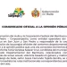 comunicado